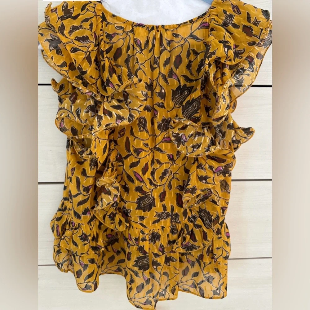 Ulla Johnson Dumi Top Size 2 - Picture 3 of 5